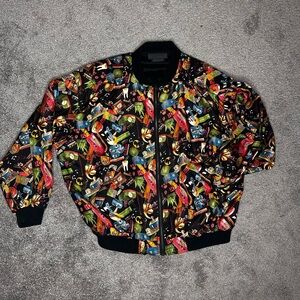 Limited Edition Silk Bomber jacket Nicole Miller